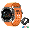 Smartklocka med GPS och Bluetooth-samtal, 1,5 tum