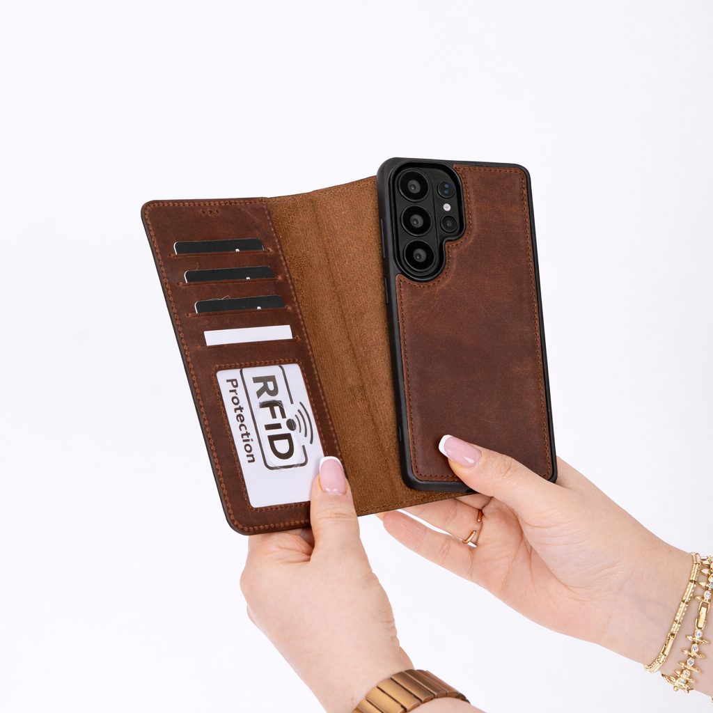 Buffalo Samsung Galaxy S26 Plus Leather Wallet Case-0