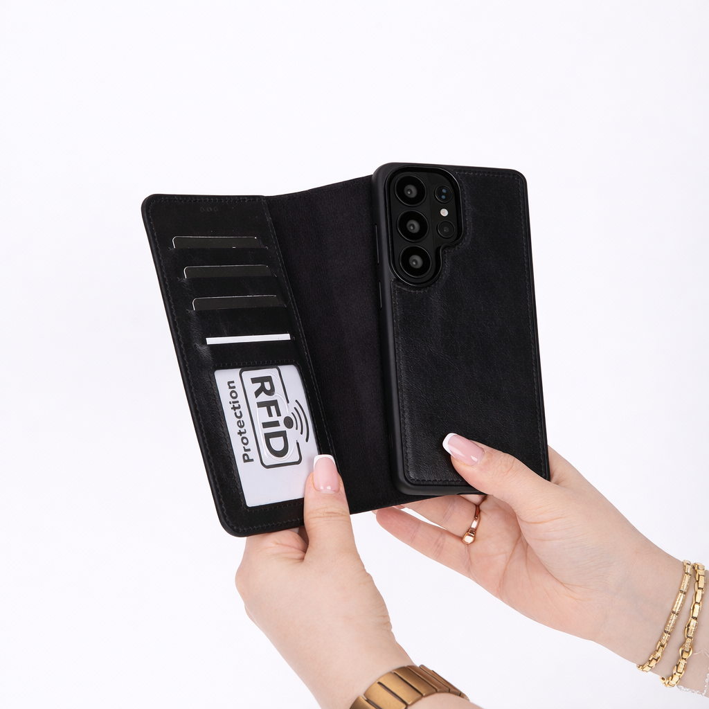 Buffalo Samsung Galaxy S26 Plus Leather Wallet Case-5