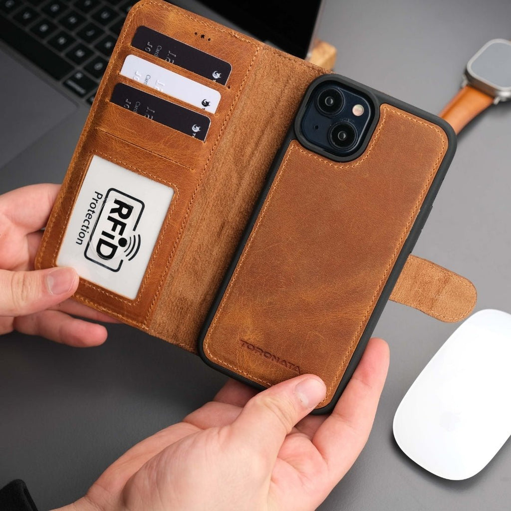 Casper iPhone 17 Leather Wallet Case – MagSafe Compatible-11