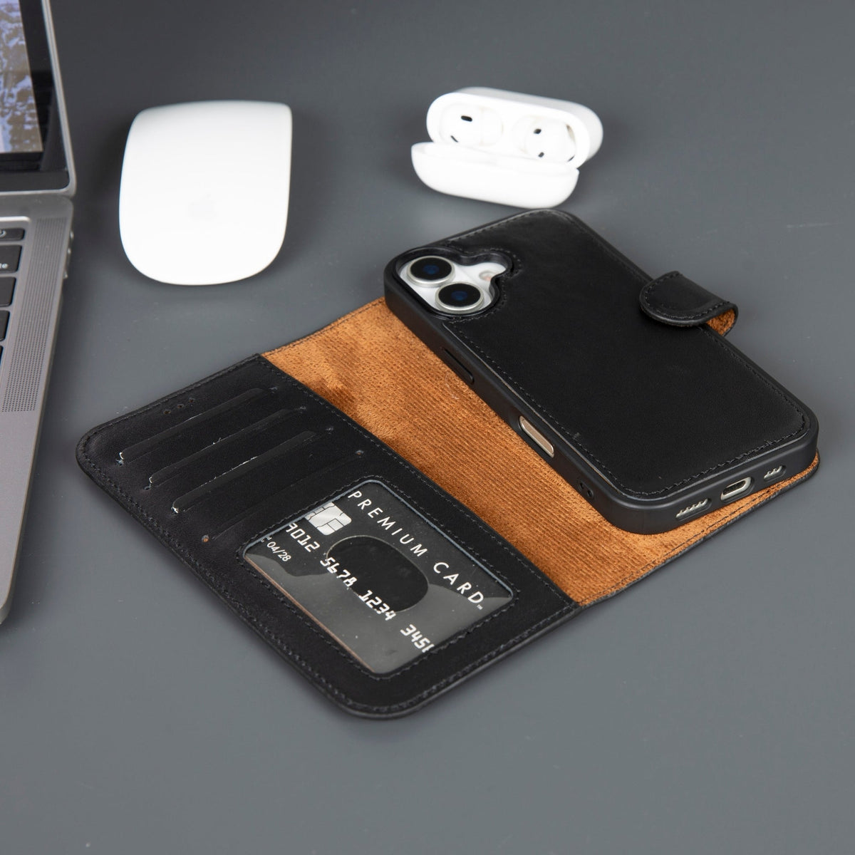 Casper iPhone 17 Leather Wallet Case – MagSafe Compatible-5