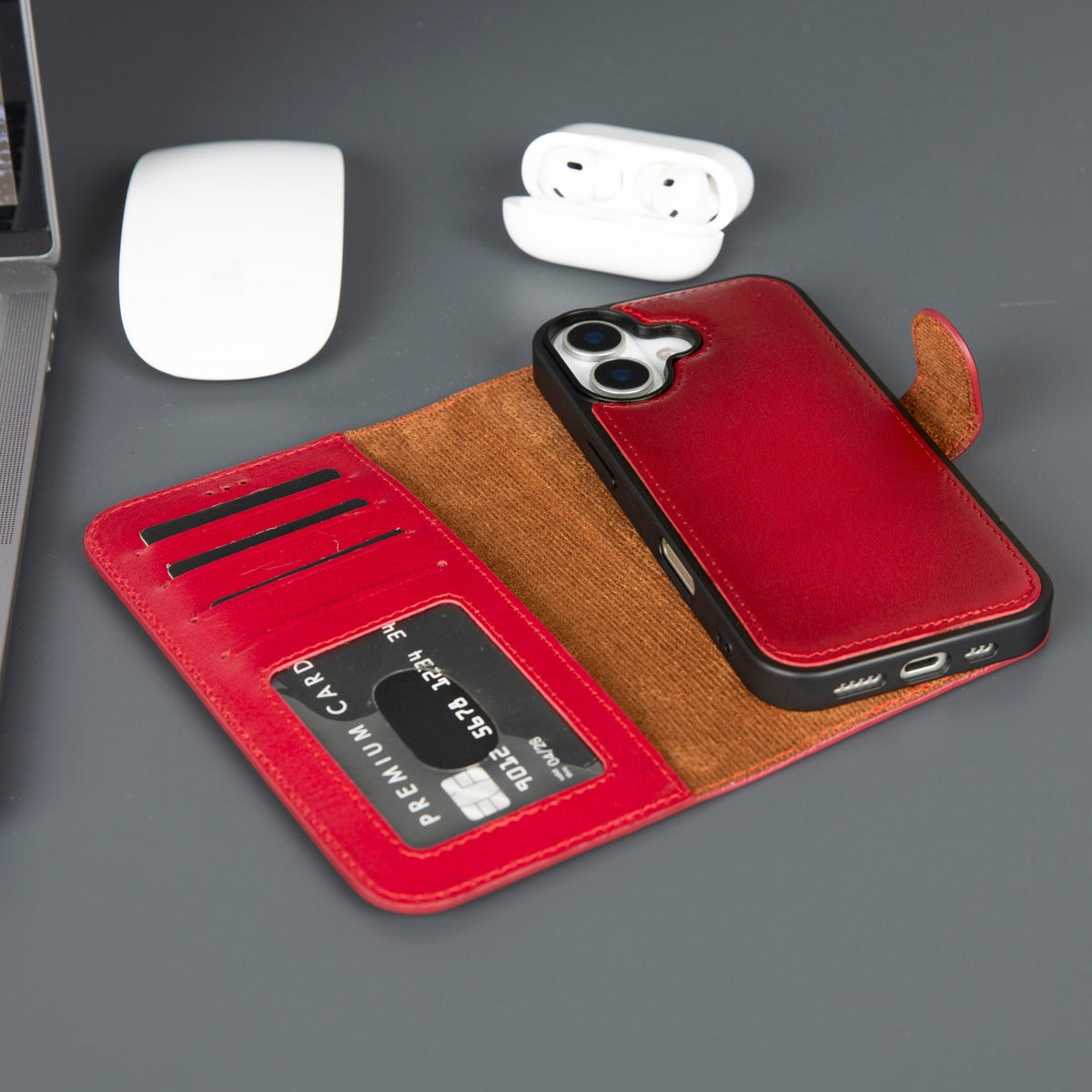 Casper iPhone 17 Leather Wallet Case – MagSafe Compatible-9