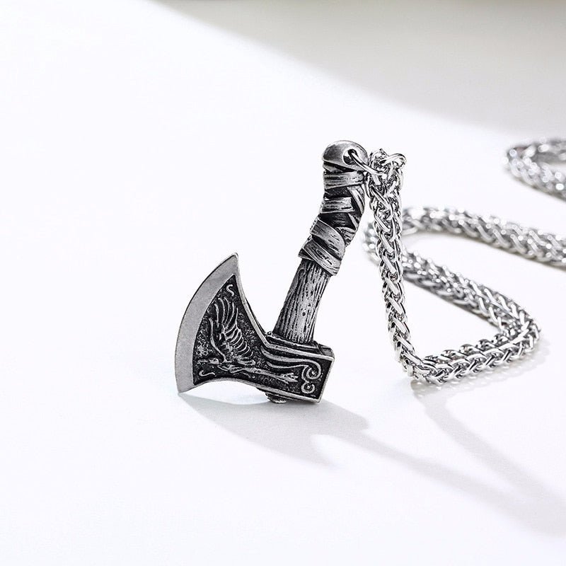 Berserker Axe Necklace-0