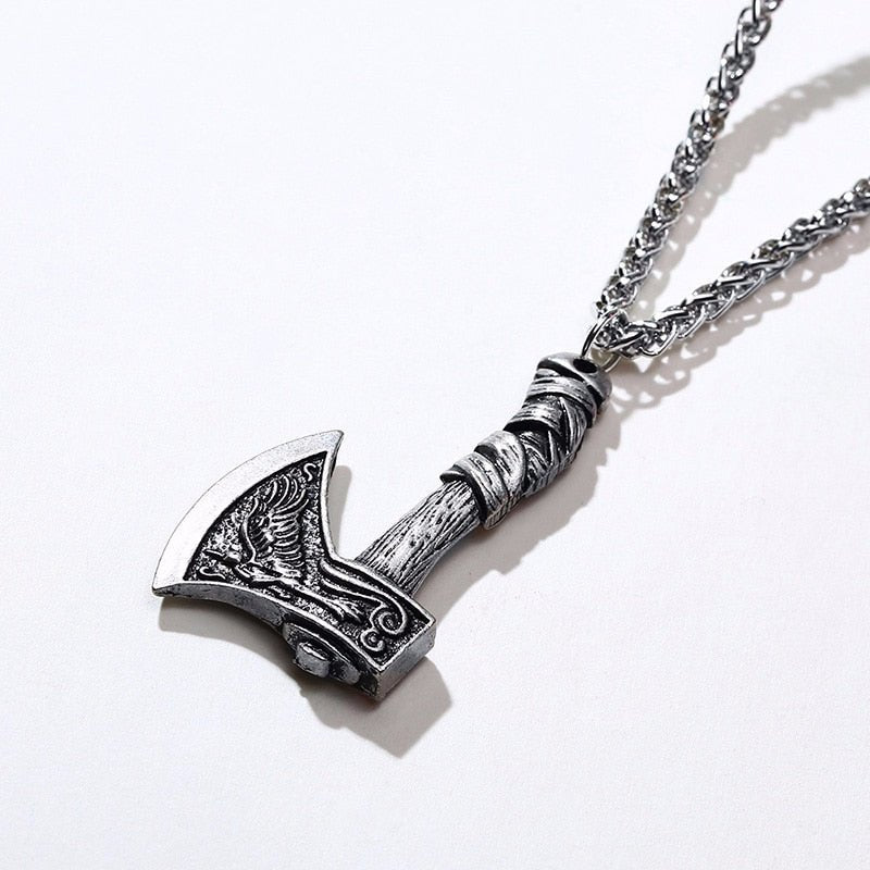 Berserker Axe Necklace-2